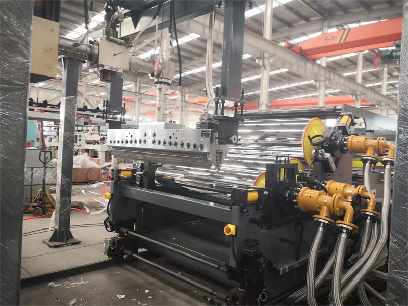 PBAT淀粉片材擠出機(jī)_玖德隆_PLA淀粉片材擠出機(jī)